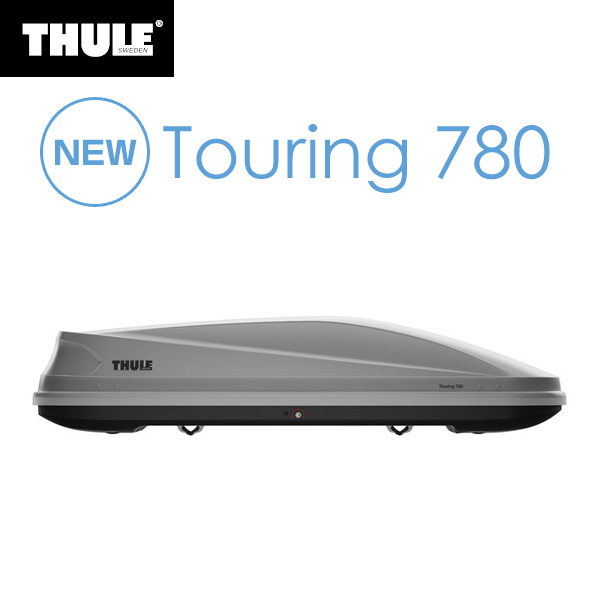 【送料無料※沖縄除く】Thule(スーリー) ルーフボックス Touring(ツーリング) 780 チタンエアロスキン TH6348 ジェットバック ルーフキャリア