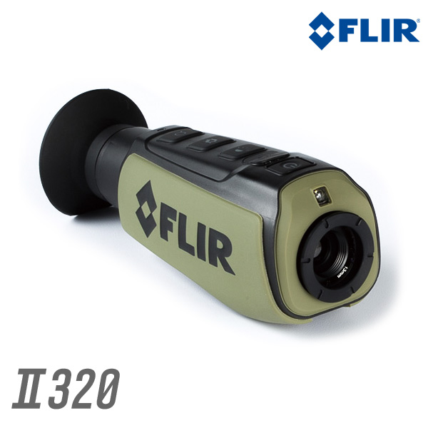 【代引不可】FLIR(フリアー)フリアースカウトII 320 サーマル暗視スコープ/熱感知式暗視単眼鏡/防犯防災/救助/観察/ナイトビジョン