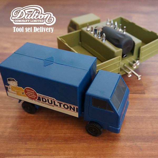ツールセット Delivery トラック型工具ボックス/工具セット/ガレージに/ツールキット/ソケットドライバーセット/DULTON/ダルトン