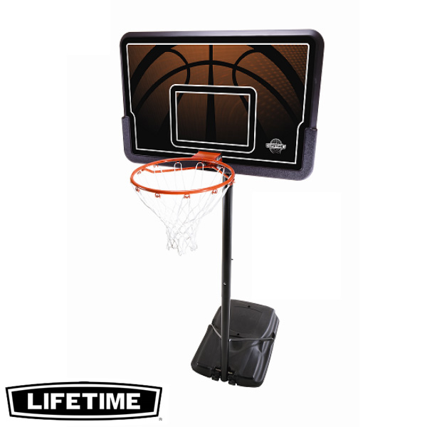 【代引不可】LIFETIME 本格ポータブルバスケットゴール LT-90040 高さ調節可能 自主練、シュート練習で差をつける!