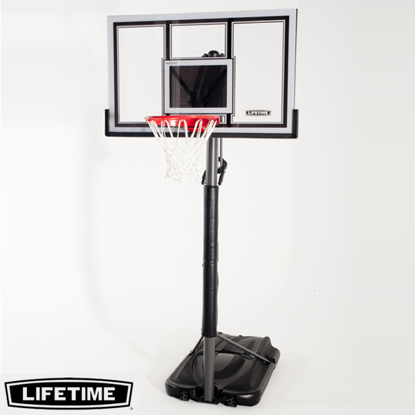 【代引不可】LIFETIME 本格ポータブルバスケットゴール LT-71524 高さ調節可能 自主練、シュート練習で差をつける!